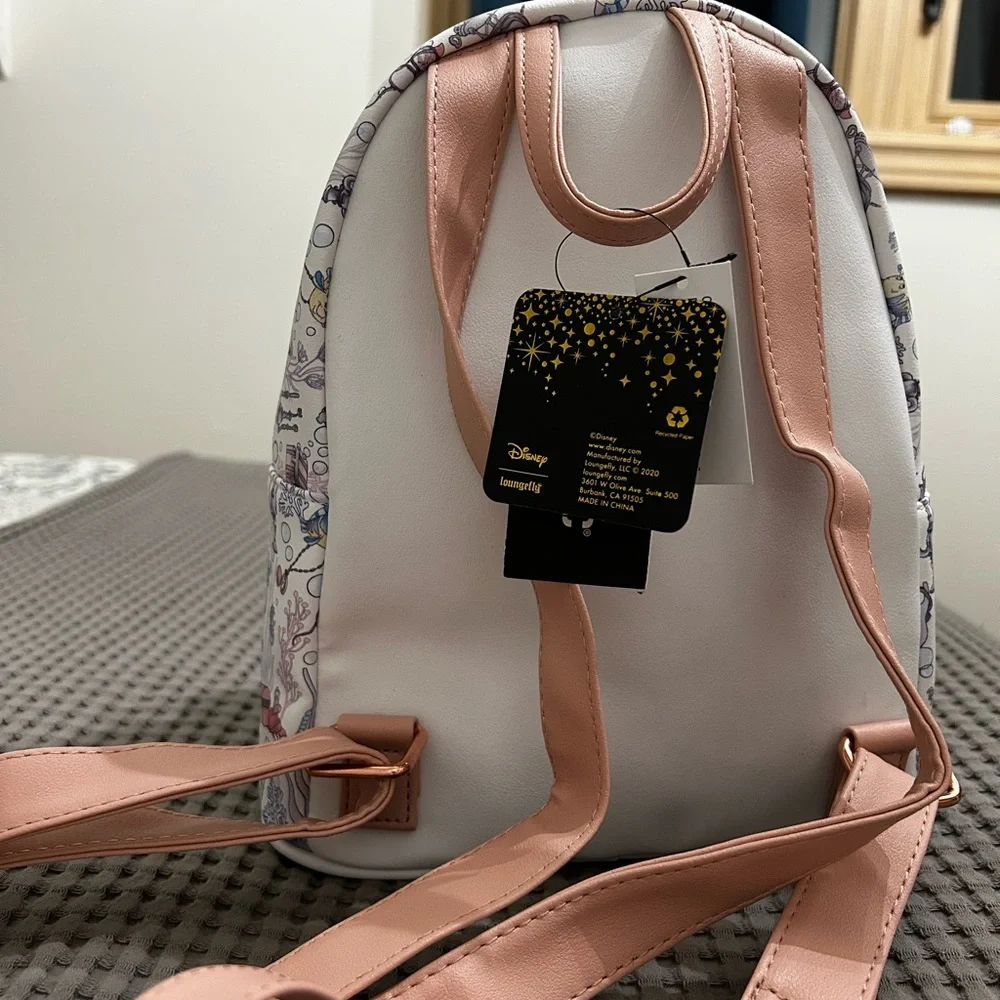 Loungefly Disney The Little Mermaid Ariel Grotto mini backpack-PRICE FIRM - Picture 3 of 9